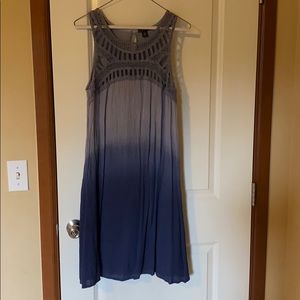 Ombré purple swimsuits coverup